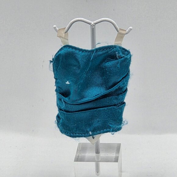 Spin Master Ltd Doll Top Teal Velvety Fabric - Picture 1 of 6